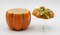 Ceramic Halloween Pumpkin Box-Large, Kitchen Container Jar, Home Décor, Gift for Her, Gift for Mom, Kitchen Décor, Fall Décor